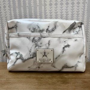 Jeffree Star Cosmetics White Marble Cosmetic Bag